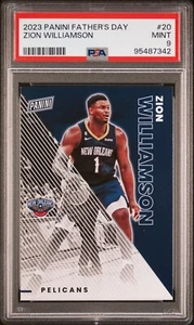 2023 Panini Father's Day - #20 Zion Williamson PSA 9 - Bild 1 von 2
