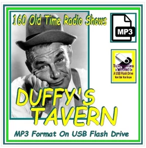 DUFFY'S TAVERN 160 Unique Oldtime Radio Shows MP3 On USB Drive - Picture 1 of 11