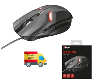 RATON GAMING ILUMINACION LED DPI AJUSTABLE 800-2000dpi 6 BOTONES USB ENVIO HOY - Imagen 1 de 2