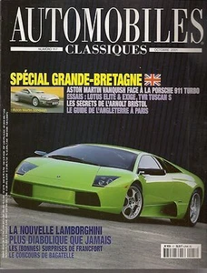 KLASSIKER AUTOS 117 MURCIELAGO LOTUS ELISE ERFORDERT TVR TOSKANISCH S VANQUISH - Bild 1 von 2