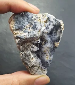 457 kt natürlicher Dendrit Opal roh grob AAA-Qualität lose Edelstein Probe - Bild 1 von 5
