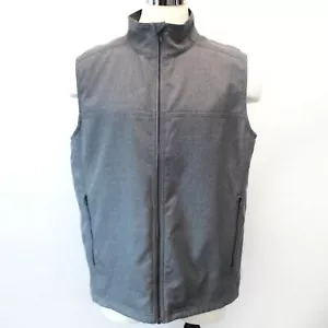 Exofficio Gray Full Zip Pockets Vest Coat Jacket XL - Picture 1 of 10