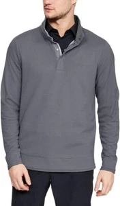 Under Armour Men's UA Storm SweaterFleece Snap Mock MD Gray - Picture 1 of 1