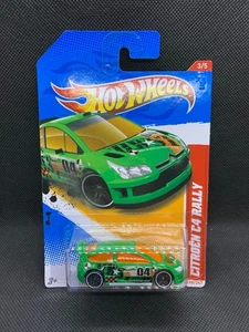 Hot Wheels - Citroen C4 Rally WRC Verde 2011 - Diecast - Escala 1:64 - EN CAJA - Imagen 1 de 8