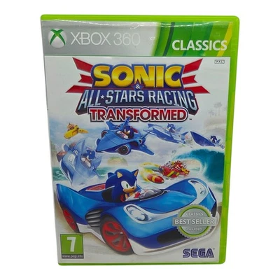 Sonic & All-Stars Racing Transformed (Xbox 360, 2012) - Image 1 of 4