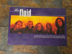 THE FLUID 20" x 30" Original Promo Flattened Poster Alternative 90er Rock - Bild 1 von 7