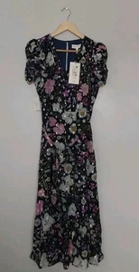 Vestido Phase Eight estampado de azalea Fil cupé talla 10 QVC NUEVO CON ETIQUETAS PRECIO DE VENTA SUGERIDO POR EL FABRICANTE 119 £ - Imagen 1 de 9