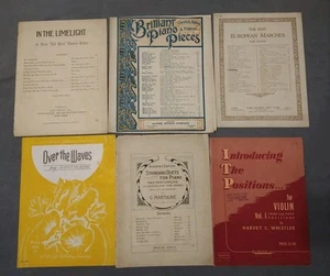 Vintage Sheet Music Book Lot Of 4 - Picture 1 of 6