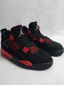 Air Jordan 4 Mid Red Thunder CT 8527-016 - Size 10 - GUC - Picture 1 of 24