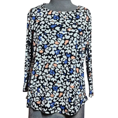 Blusa de algodão com estampa floral tamanho XL  - Imagem 1 de 4
