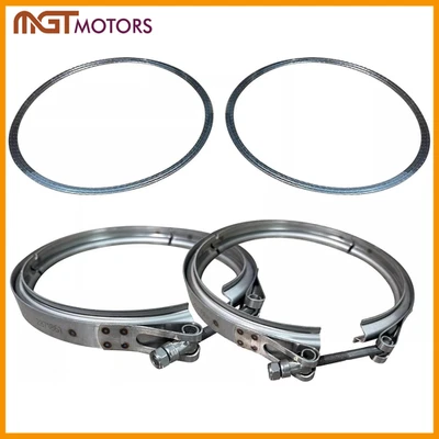 Diesel Particulate Filter Gasket &DPF Filter Clamp Kit Replaces# 2871451 2871861 - Изображение 1 из 4