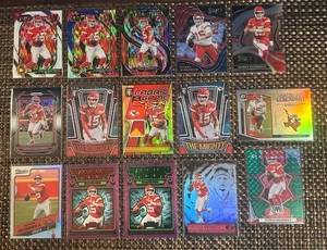 Patrick Mahomes II 2021 Select Tri-Color Wave Prizm /75 FL (15 card mixed lot) - Picture 1 of 24