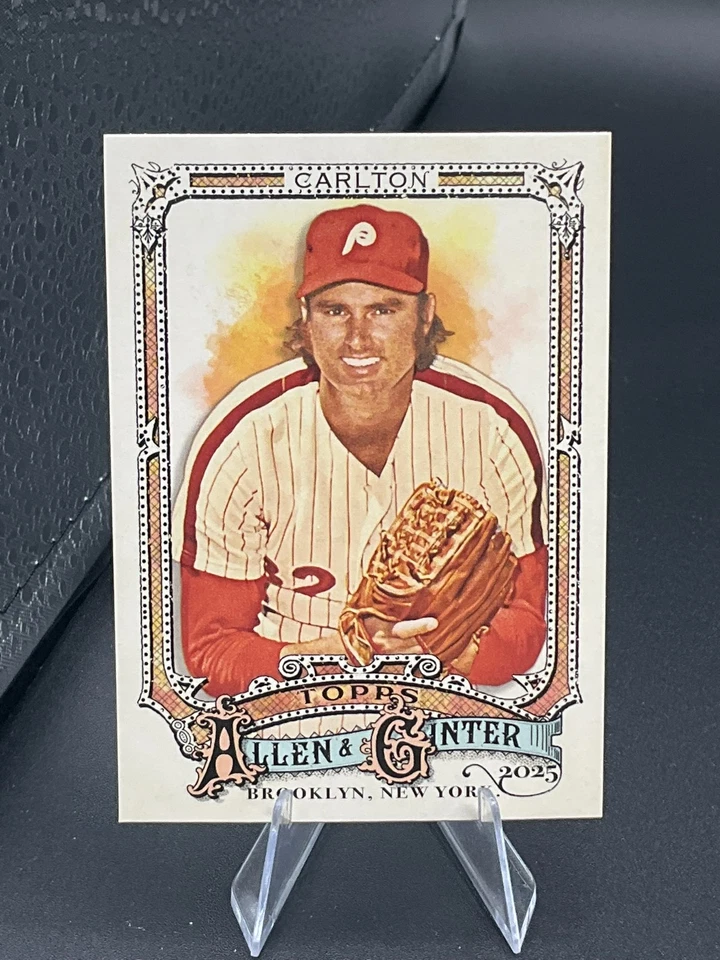 2025 Topps Allen & Ginter Baseball #38 Steve Carlton, Philadelphia Phillies - Image 1 of 1