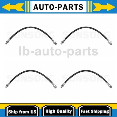 4X Front Rear Brake Line Hose For For International Harvester AM120 1957-1962 - Image 1 of 4