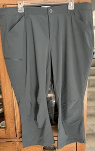 ORVIS Women’s Cropped Pants Gray Size 20 - Picture 1 of 6