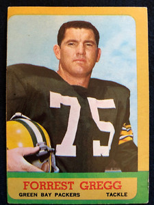 1963 Topps Football Card *SET BREAK* Forrest Gregg #89 EX!! RANGE CF
