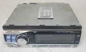 Alpine CCD-9851 CD MP3 Radio Player -MOTORIZED FOLD DOWN FACE *Tested and Works* - Picture 1 of 18