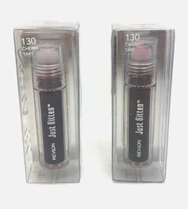 (2) REVLON Just Bitten Lip Stain #130 CHERRY TART Liquid Roller **DISCONTINUED - Picture 1 of 6