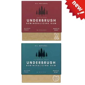 Underbrush Remineralizing Chewing GumWith Nano Hydroxyapatite Teeth Protection-. - Picture 1 of 10