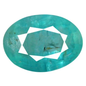 0,56 quilates AAA grandidierita azul verdoso forma ovalada (7 x 5 mm) azul verdoso - Imagen 1 de 1