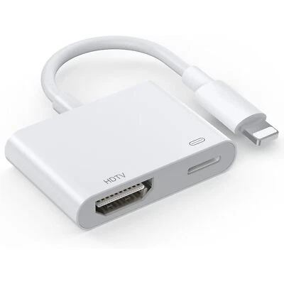 Apple Certified Adaptateur HDMI pour iPhone 1080P HDMI AV Numérique Adaptateu... Foto 1 de 4