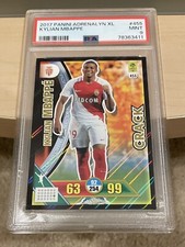 2017 PANINI ADRENALYN XL KYLIAN MBAPPE ROOKIE CARD PSA 9 MINT #455 MONACO RC