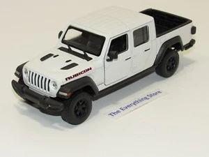 WELLY JEEP GLADIATOR RUBICON PICK UP WHITE 1:27 SCALE RARE FIND FREE USA SHIP - Picture 1 of 4
