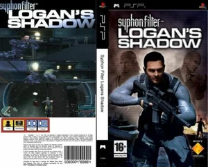 - Syphon Filter Logans Shadow PSP Box Art Case Insert Cover Only - Picture 1 of 1