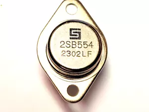 Transistor a stato solido 2SB554 ""Originale"" 1 pz - Foto 1 di 1