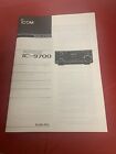 Icom Ic-9700 French Basic Instruction Manual. Shipping Included