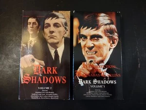 Dark Shadows Show VHS Volume 1 & 2 Vintage Tapes - Picture 1 of 4