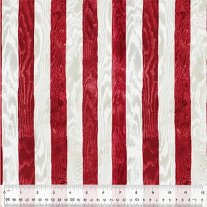 Patriotic Fabric | Free Range Red White Wood Stripe Print | Windham YARD - Picture 1 of 1