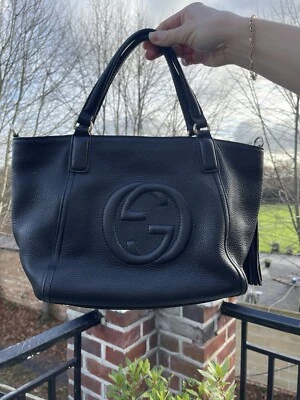 GUCCI SOHO TOTE TOP HANDLES SMALL BAG - Image 1 of 4