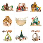 Kuhnert Hobaku Bastel Set Weihnachten Pyramide Schwibbogen Rauchhaus Erzgebirge