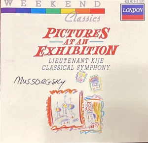 Weekend Classics Pictures at an Exhibition Classical Symphony Lieut KIJE CD MUR - Foto 1 di 1