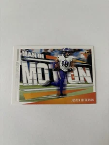 2023 Panini Rookies & Stars - Justin Jefferson Man In Motion Rare Insert Vikings - Picture 1 of 1