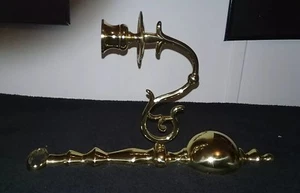 Brass candle wall sconces - Picture 1 of 2