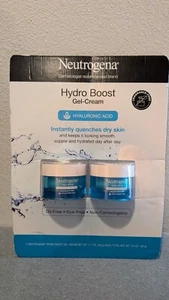Neutrogena Hydro Boost Gel-Cream Extra Dry Skin Fragrance Free 1.7 oz Pack of 2 - Picture 1 of 2
