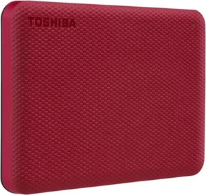 Toshiba Canvio Advance V10 4TB USB 3.0 Portable External Hard Drive, Red - Picture 1 of 8