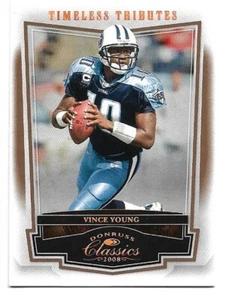 Donruss Classics Timeless Tributes 2008 bronce/250 Vince Young #95 Titans - Imagen 1 de 2