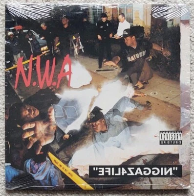 N.W.A. - EFIL4ZAGGIN VINYL LP SEALED 1st PRESS 1991 ORIG RARE DR. DRE EAZY-E - Bild 1 von 4