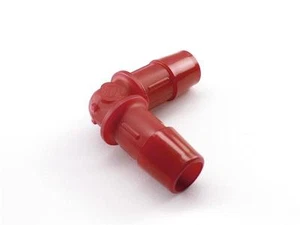 Primochill Barbed Elbow Fitting  1/2" ID UV Red Swiftech Danger Den - Picture 1 of 1