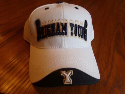 Chapéu BRIGHAM YOUNG UNIVERSITY "Cougars" NCAA Licenciado Ajustável Ajuste OSFM Novo com etiquetas $25 - Imagem 1 de 4