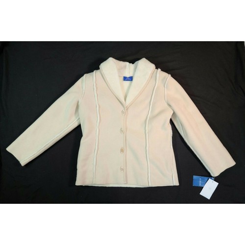 OFF WHITE Cappotto JH Collectibles donna taglia large espressioni neutre stile JKMU4830 nuovo con etichette