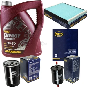 Ölwechsel Set 5L MANNOL Energy Premium 5W-30 Motoröl + SCT Filter KIT 10754768 - Bild 1 von 9