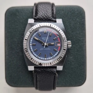 RELOJ SUIZO RETRO RARO VINTAGE GENEVE SPORT 17 J 5 ATM - Imagen 1 de 7