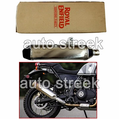 Silencieux D'Échappement D'Assemblage Royal Enfield Himalayan BS4 - Image 1 of 4