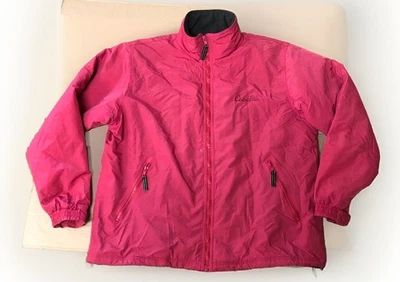 Cabela’s Mujer’s Ropa Exterior XL Forrada de Vellón Cremallera Completa Chaqueta Rosa Foto 1 de 4