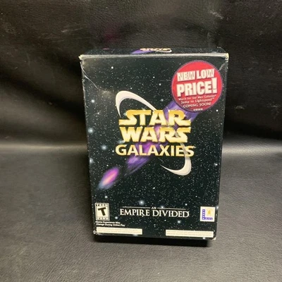 Star Wars Galaxies An Empire Divided PC Game Box Set w/ Manuals Rare - Image 1 of 4