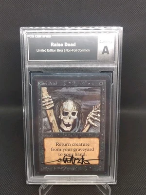 Raise Dead Beta Signed Jeff Menges PCG Authenticated MTG - Image 1 of 3